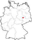 Karte Gröbern bei Bitterfeld